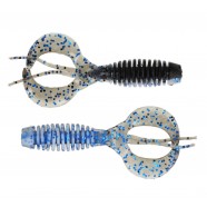 Силіконова приманка на хижу рибу, ZEOX Trigger Craw, довжина 3,2 дюймів, 6шт/уп, колір №207 WNBF